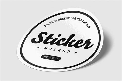 Sticker Mockup Bundle | Photoshop mockup free, Mockup templates, Mockup design