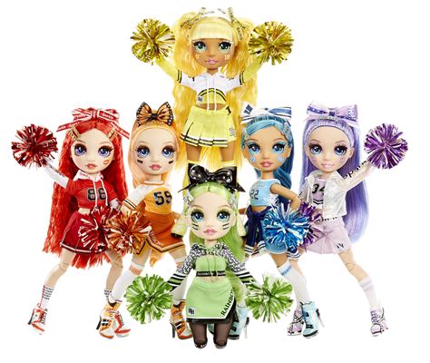 Rainbow High Cheer dolls – new Rainbow High Cheerleader Squad 2021 doll collection - YouLoveIt.com