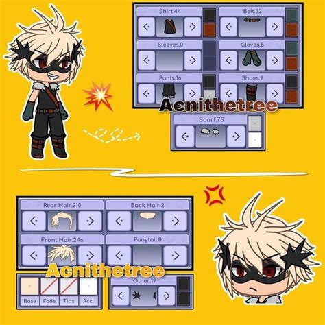 Bakugo Hero Outfit Gacha Club