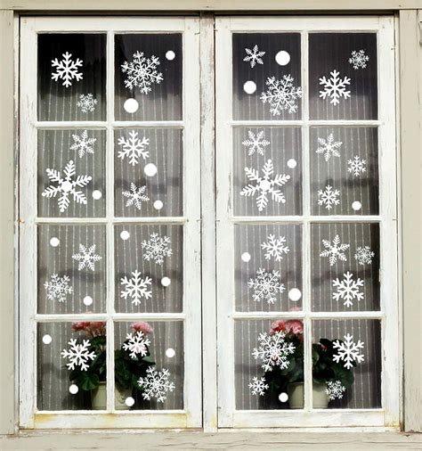 Snowflake Window Decals – OddGifts.com