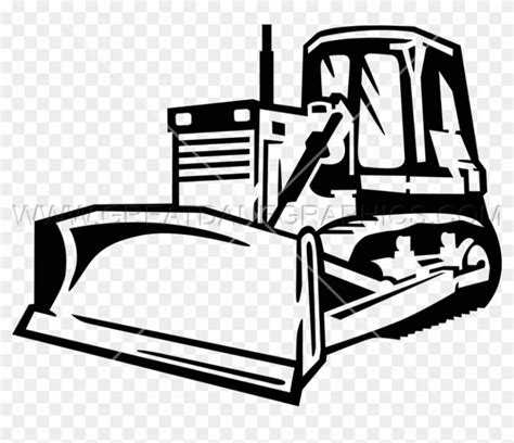 Download and share clipart about Bulldozer - Bulldozer Clipart Black And White, Find more high ...