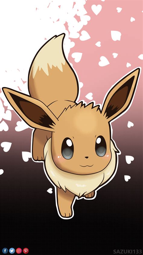 Background Eevee Wallpaper Discover more Animated, Character, Cute ...