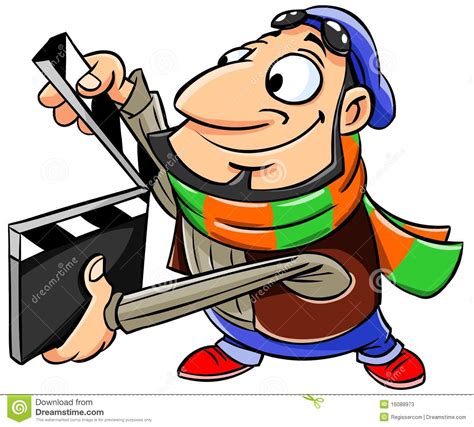 Film director clipart - Clipground