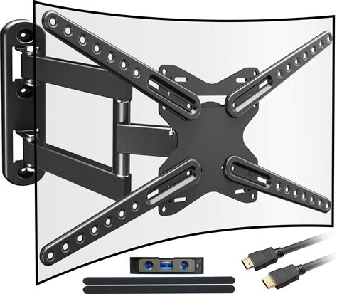 Everstone Heavy Duty Single Stud TV Wall Mount Bracket for Most 32-80 Inch LED,LCD,OLED,Plasma ...