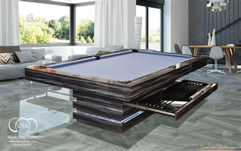 Dining Pool Table : Modern Pool Tables : Contemporary Pool Tables ...