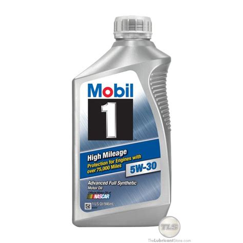 Mobil 1 High Mileage 5w-30 (Case - 6 Quarts)