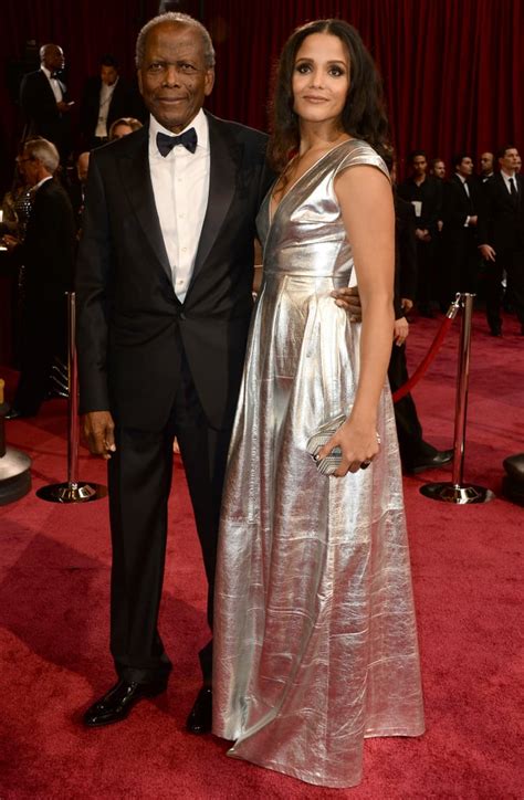 Legendary actor Sidney Poitier hit the Oscars red carpet with his ...