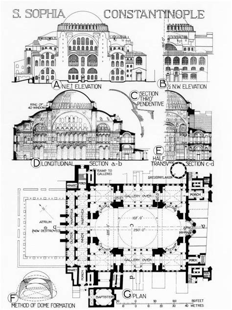 Hagia Sophia Floor Plan - Home Alqu