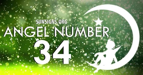 Angel Number 34 Meaning - Guidance By The Angels - SunSigns.Org