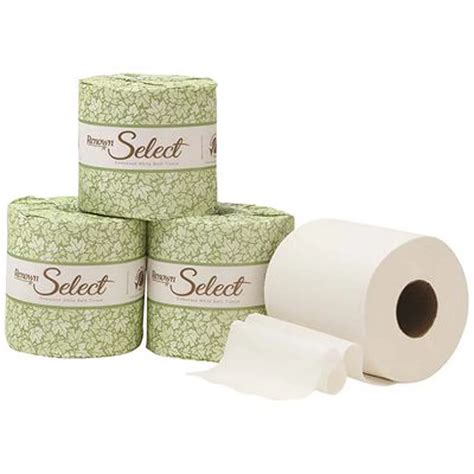 Renown Single Roll Advanced 2-Ply Toilet Paper, (500 Sheets Per Roll, 80 Rolls per case | The ...