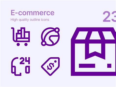 E-commerce icons by EDT ~ EpicPxls