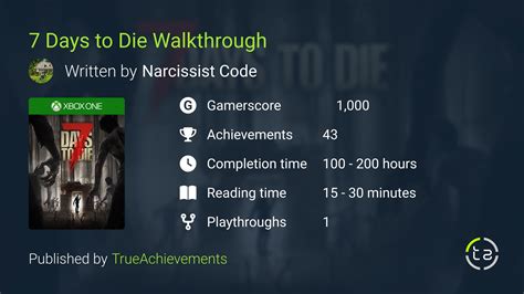 7 Days to Die Walkthrough