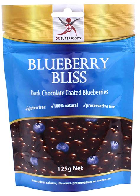 Dark Chocolate Blueberries (Dairy Free) | Chocolate Coated Products | Buy superfood online Dr ...