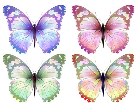 Butterfly Dibujos De Mariposas A Color Free Transparent Png Clipart ...