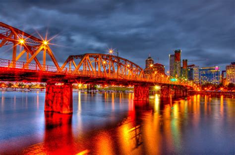 Thom Zehrfeld Photography : Pictures Of Two Portland Oregon Bridges