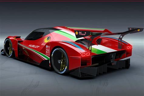 This Is What A Ferrari Le Mans Hypercar Looks Like. If the SF90 hypercar went racing, it would ...