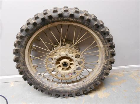 Sell 1992 SUZUKI RM 125 REAR WHEEL/TIRE in Cincinnati, Ohio, US, for US ...