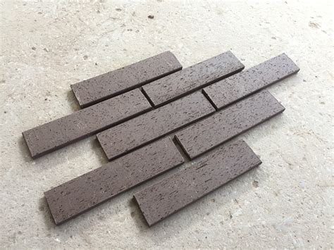 Exterior Thin Brick Veneer Wall Decoration Face Brick Veneer With Extruded M36431