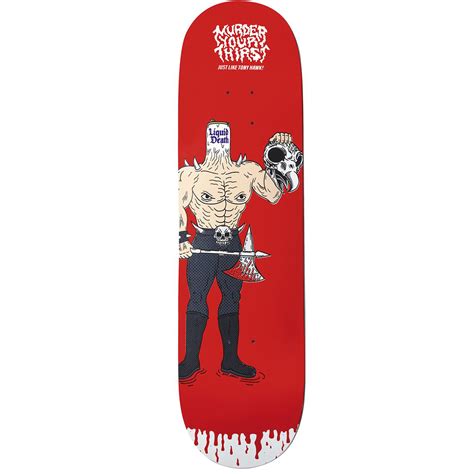 Liquid Death x Tony Hawk Blood Skateboard Deck - Sk8 Collector