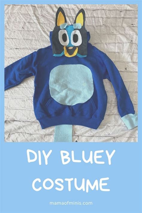 DIY Bluey Costume in 2023 | Diy bluey costume, Diy halloween costumes easy, Matching halloween ...