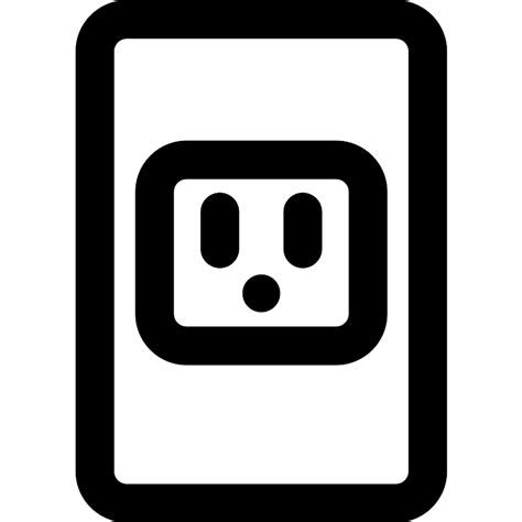 Plug Outline Vector SVG Icon - SVG Repo