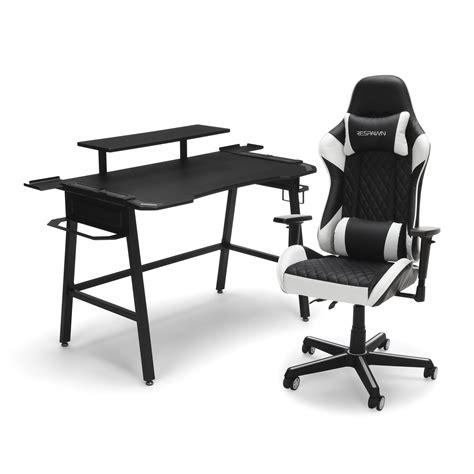 Good Desk Chairs For Gaming : Best Choice Products Height and Backrest Adjustable Faux ...