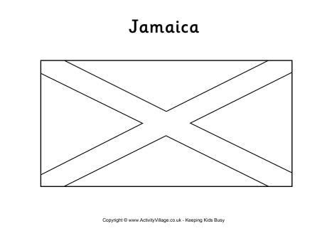 List Of Jamaica Coloring Pages