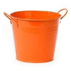 Tin Buckets & Pails with Side Handles | Koch & Co