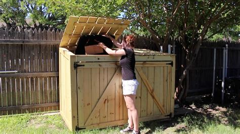 Garbage storage shed diy ~ Nurs