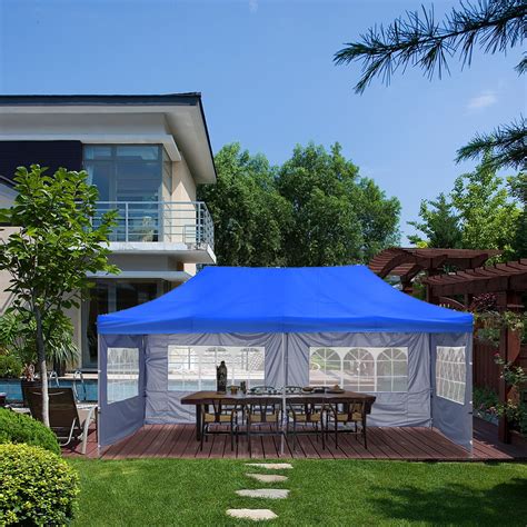 Ainfox 10x20 Ft Pop up Canopy Tent, Shade Canopy, Sun Canopy, Gazebo Canopy, Wedding Party Heavy ...