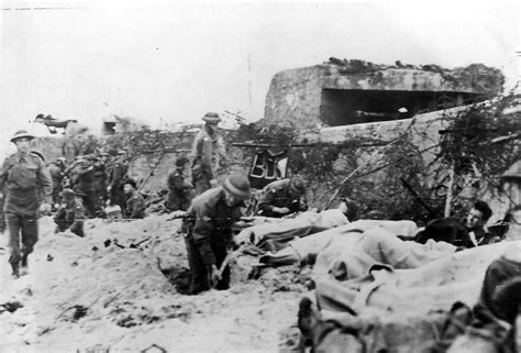 Wounded Canadian Soldiers on Juno Beach D-Day | World War Photos