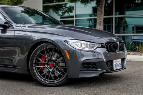 Mineral Gray Metallic BMW F30 335i with aftermarket Carbon Graphite ...