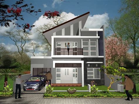 Rumah 2 lantai minimalis - Thegorbalsla