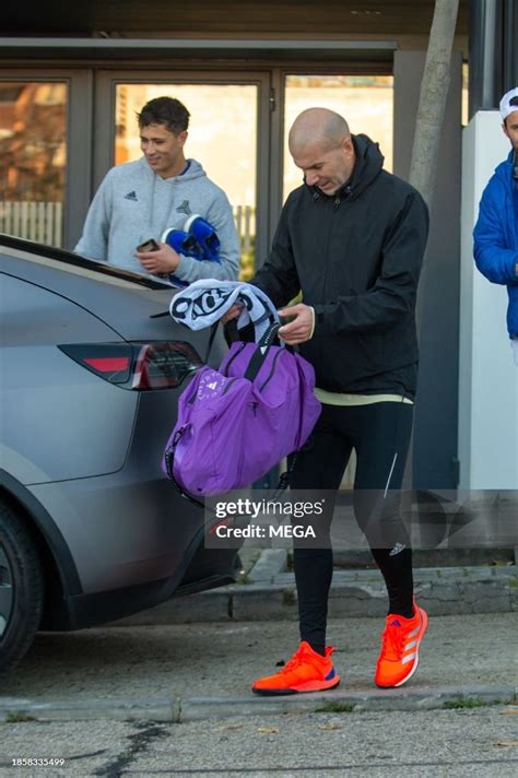 Zinedine Zidane is seen out and about on December 14, 2023 in Madrid,... News Photo - Getty Images