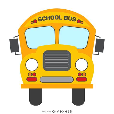 Isolated School Bus Cartoon Vector Download