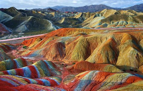 Magical Rainbow Mountains of China | One Big Photo