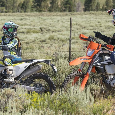 KTM 250 EXC-F vs. Husqvarna FE 250 Review | Dirt Rider