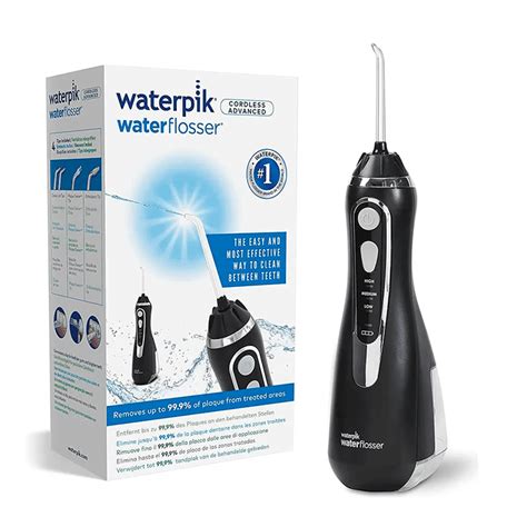 Waterpik Cordless Advanced Flosser WP-562 Black - Green Dental