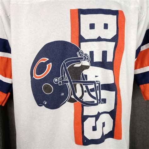 Chicago Bears Jersey Vintage 80s NFL Football Made in USA Mens - Etsy