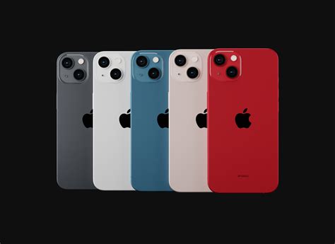 Apple iPhone 13 in all Official Colors model - TurboSquid 1788642