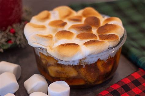 Candied Yams with Marshmallows - Air Fryer Recipe! - Dad Got This