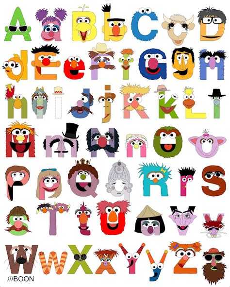 Muppet Mania: Sesame Street Alphabet