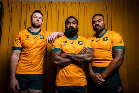 Wallabies unveil 2023 Rugby World Cup jersey