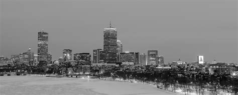 Boston winter skyline by crjones84 on DeviantArt