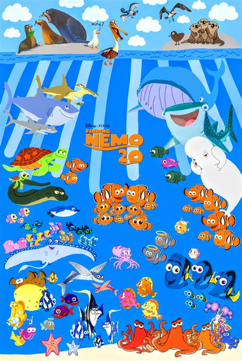 Finding Nemo 20 poster by joshuahooker on DeviantArt