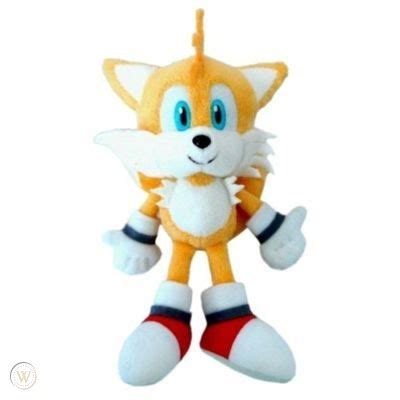 Sonic the Hedgehog TAILS 6" plush doll SANEI Japan | #143437371