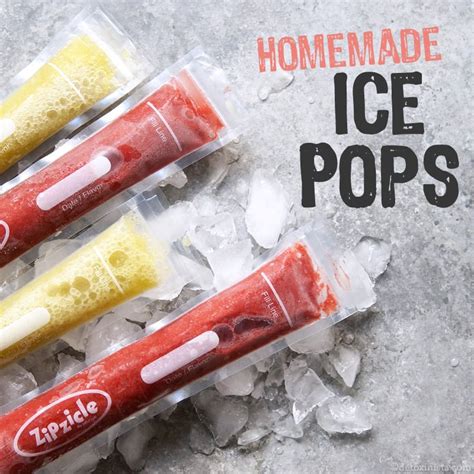 Homemade Ice Pops - Detoxinista