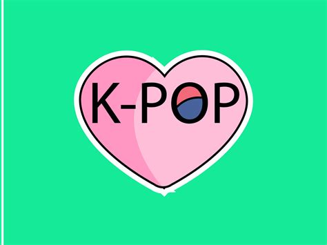 Kpop Love Icon Graphic by yoyowlabs · Creative Fabrica