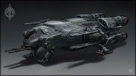 GUNSHIP Concept by LeonovichDmitriy on DeviantArt