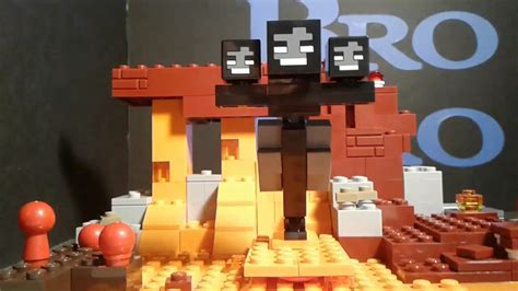 Lego Minecraft Wither Set - YouTube